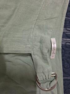 Short de linho - Verde sálvia