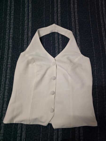 Colete feminino acinturado Duplo Sentido – Tamanho G